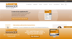 Desktop Screenshot of logistik-manager.com