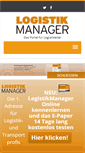 Mobile Screenshot of logistik-manager.com